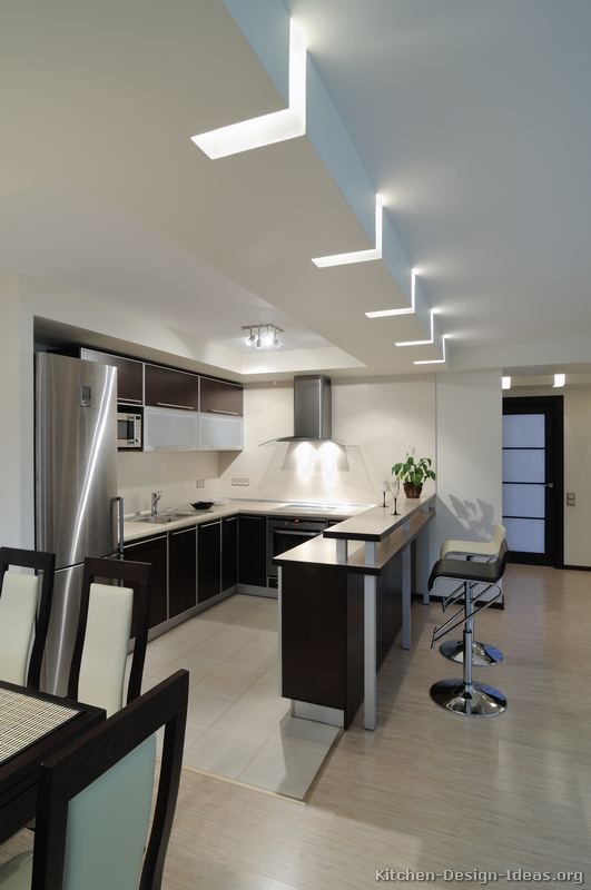 Kitchen Idea of the Day: Modern Two-Tone Kitchens. Very .