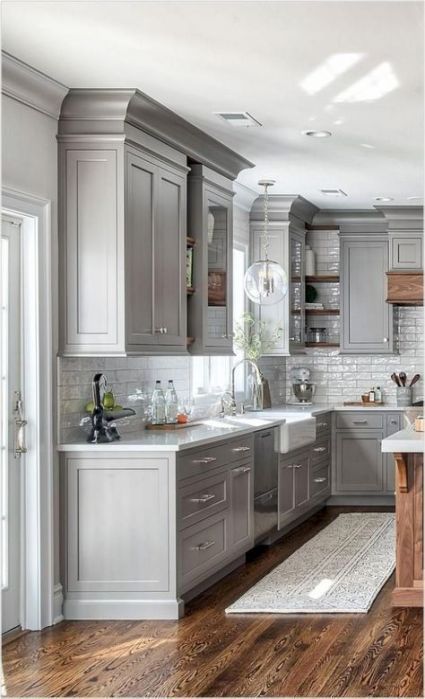 Most Popular Trend Gray Kitchen Design
Ideas