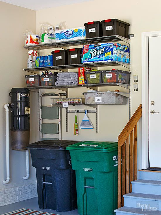 Must-See Organizing Makeovers | Garage storage organization .