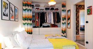 How to disguise an open closet in a room. | Interior Design Ideas .