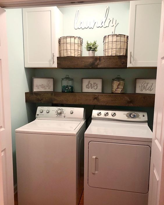 30 Small Laundry Room Decoration Ideas For You – Page 25 of 30 .