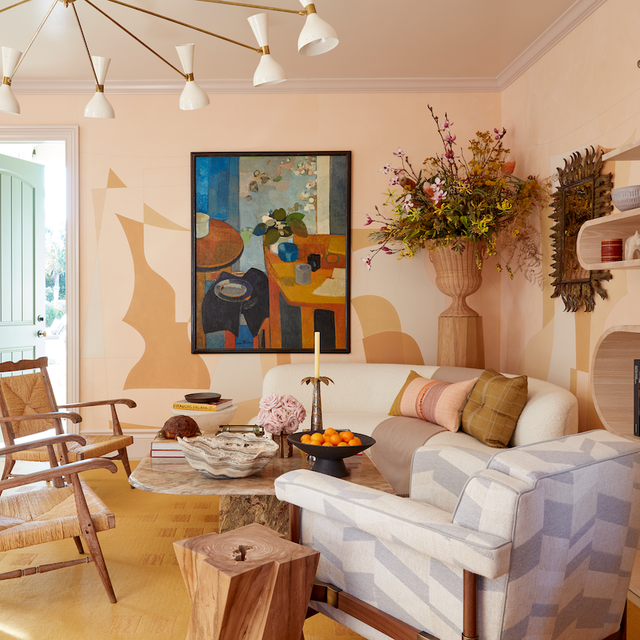 Pastel Color Living Room