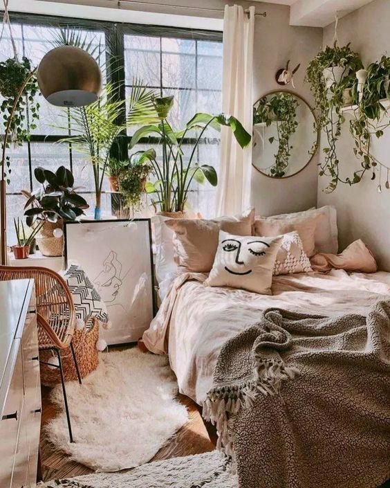 9 Cozy and boho bedroom spaces for 2021 - Daily Dream Dec