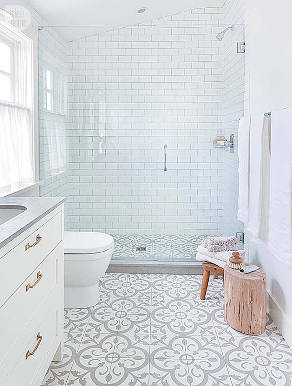 44 Stunningly white bathroom design inspirations | Bathroom top .