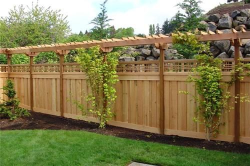 Looking for privacy fence ideas? Wether you're building your own .