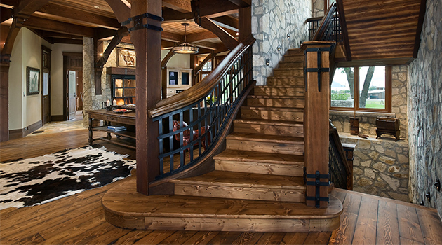 17 Splendid Rustic Staircase Designs To Inspire You With Ide