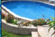 Nutley Pool & Spa - Semi Inground | Inground pool landscaping .