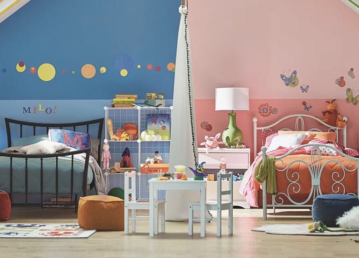 6 Boy-and-Girl Shared Bedroom Ideas for Keeping the Peace While .