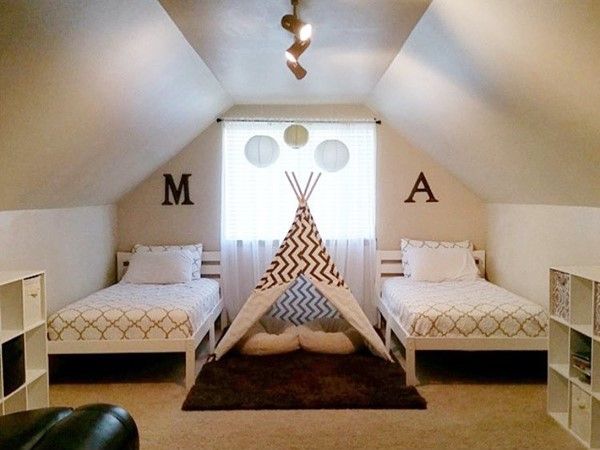 40 Cool Shared Bedroom Ideas for Boy and Girl | Shared girls .