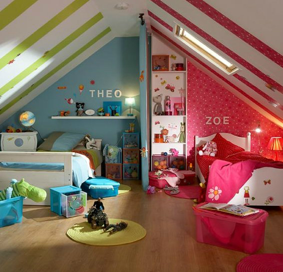 26 Best Girl and Boy Shared Bedroom Design Ideas | Decohol