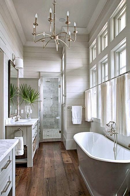 Simple ideas for creating a gorgeous master bathroom. Click to see .