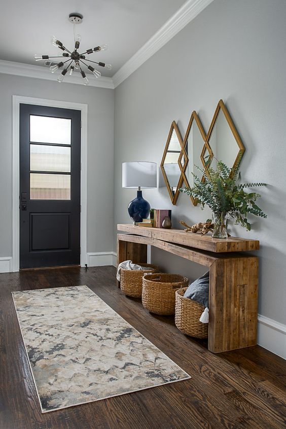 48 Awesome Modern Farmhouse Entryway Decorating Ideas - Page 35 of .