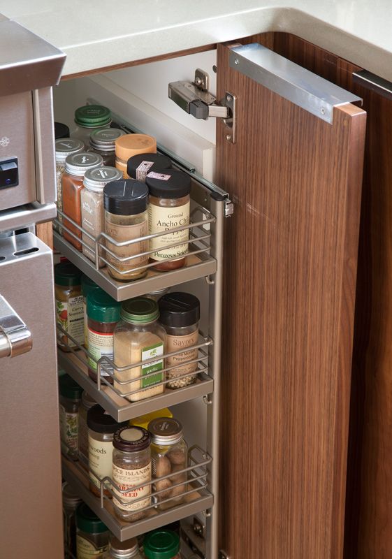 Smart Storage Ideas for Small Kitchens | Kitchen cabinet .