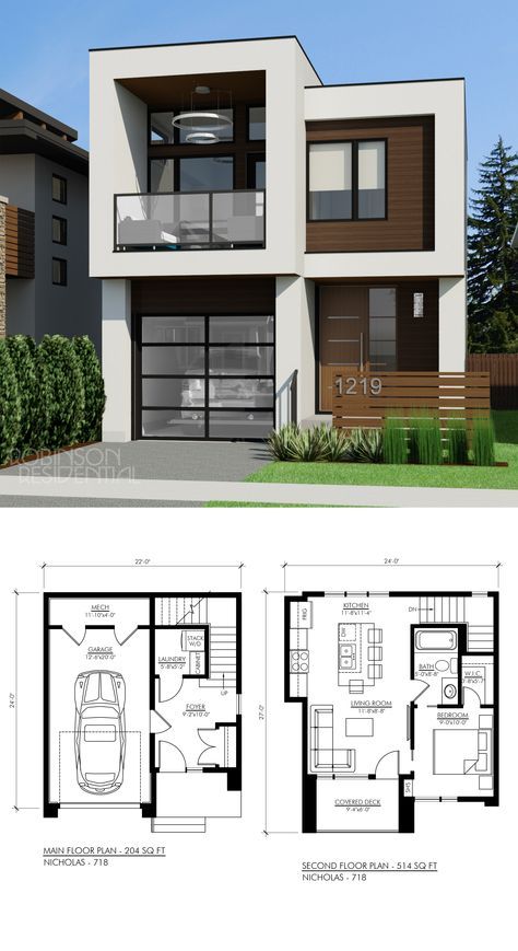Small Modern Home Plans Design