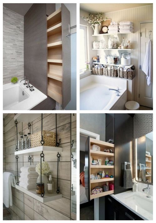 68 Smart Bathroom Storage Ideas | ComfyDwelling.com #smart .