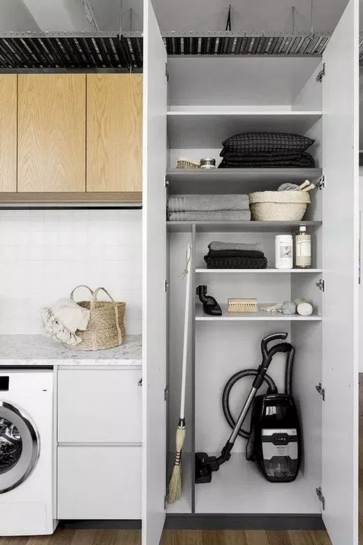 80 smart laundry room storage organization ideas | Stylish laundry .