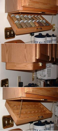 Under Cabinet Spice Rack: A Smart Solution For Your Kitchen | Diy .