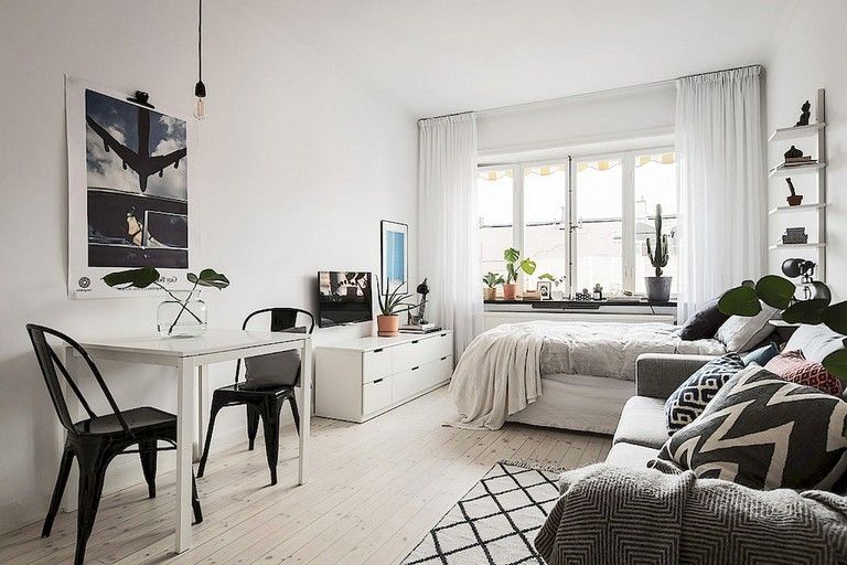 45 Amazing Apartment Studio Design & Decor Ideas | Small apartment .