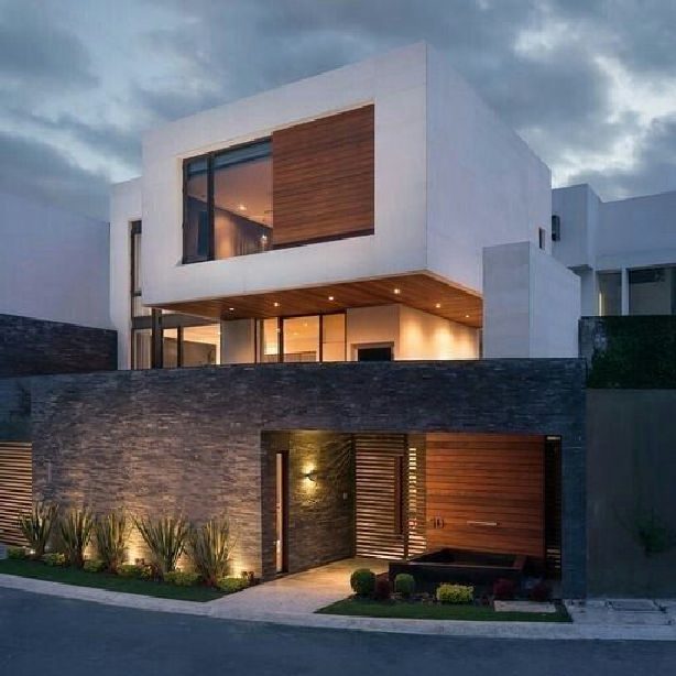 50+ stunning modern house exterior paint design ideas 31 | homezide