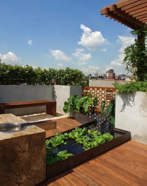 Pin by Design Milk on Outdoor + Landscape | Roof garden design .