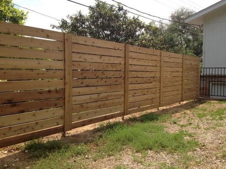 65 Good Wooden Privacy Fence Patio & Backyard Landscaping Ideas .