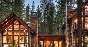 50 Top Log Cabin Homes Plan Design Ideas 1 | Mountain house plans .