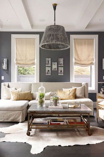 Rustic Interior Decor Trends 2019 | Living room grey, Home, Sofas .