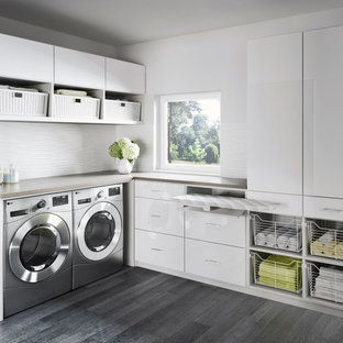 75 Beautiful Modern Laundry Room Pictures & Ideas - June, 2021 | Hou