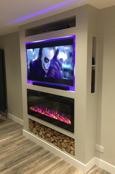 TV Wall Fireplace