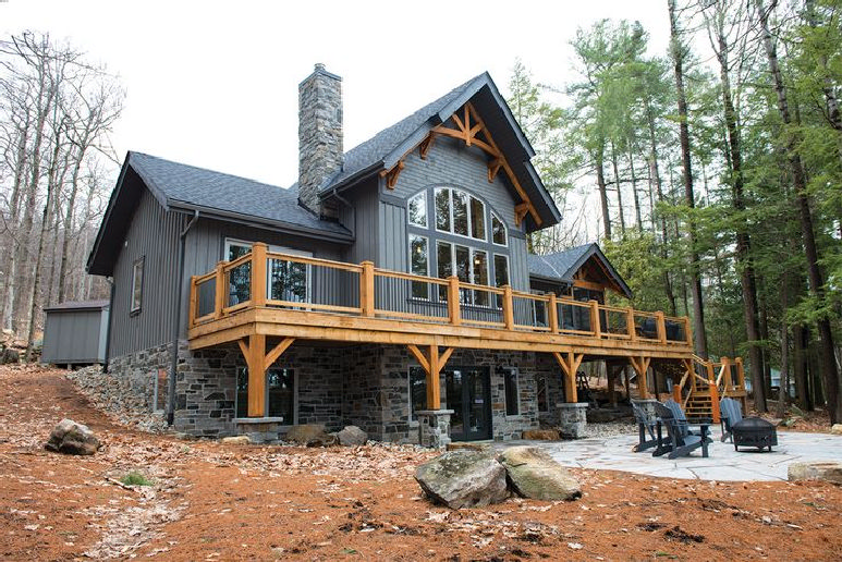 Two Mountain House Design Ideas