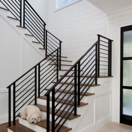33 Ultimate Farmhouse Staircase Decor Ideas And Design (11)33DECOR .