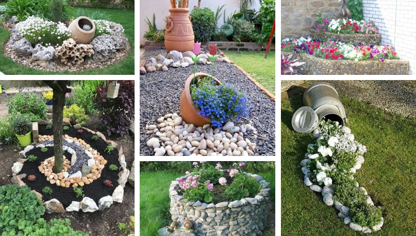 DIY garden decoration with stones: 32 absolutely spectacular Ideas .