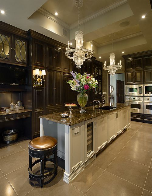 54 Exceptional Kitchen Designs | Luxury kitchens, Beautiful .