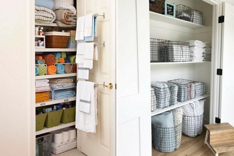 10 Linen Closet Organization Ideas That Also Looks Beautif