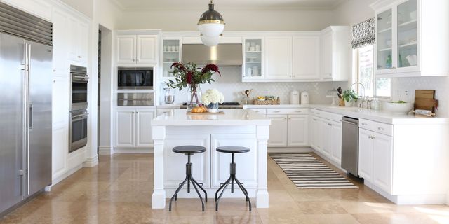 White Kitchen Cabinet Decoration Ideas