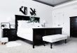 Black and White Master Bedroom Ideas: Inspiration for a monochrome .